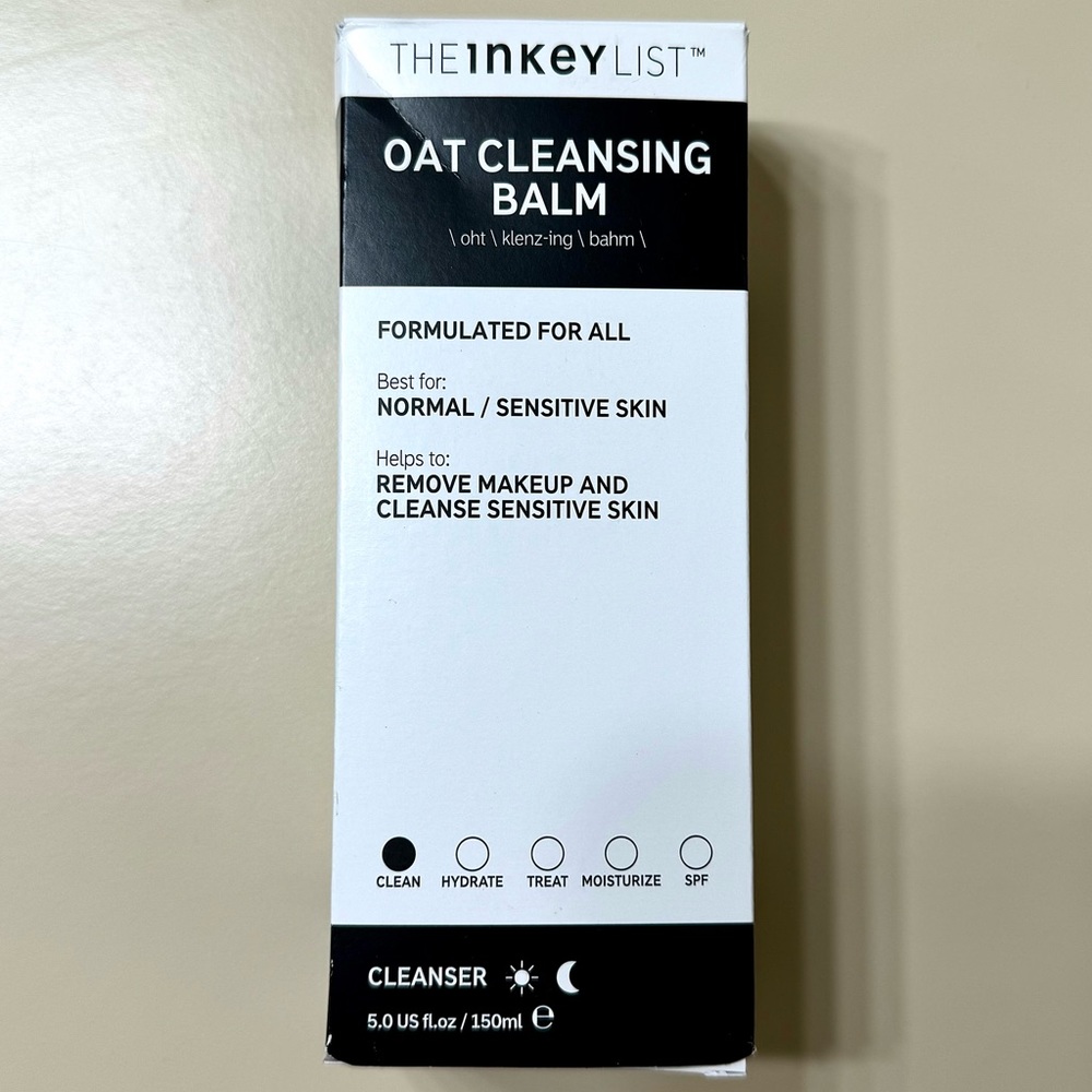 The Inkey List Oat Makeup Removing Cleansing Balm